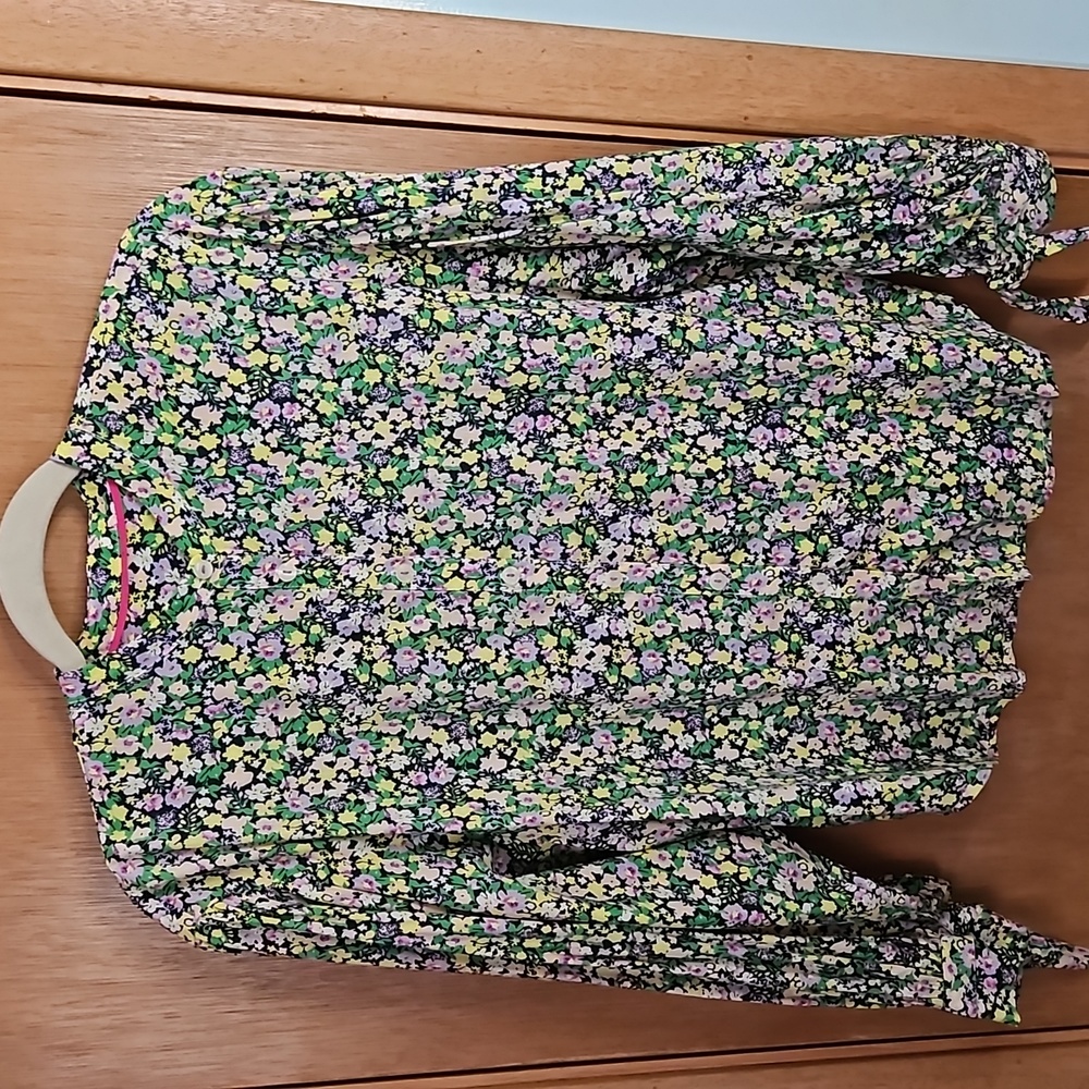 Anthropologie Maeve Doen Floral Shirt sz xs